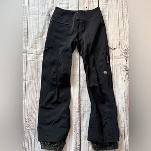 Mountain Hardware Conduit Zip Snowboard Ski Snow Winter Pants Women’s XS Black
